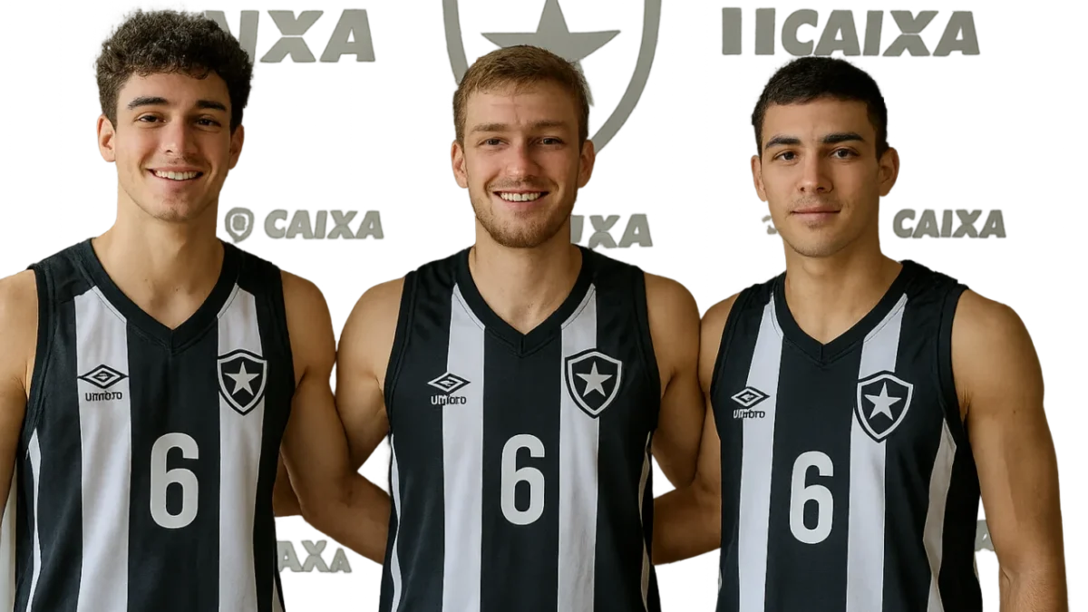 Botafogo anuncia Vithinho Lersch, Pedro Nunes e João Pedro Demétrio para o NBB CAIXA 2026/27