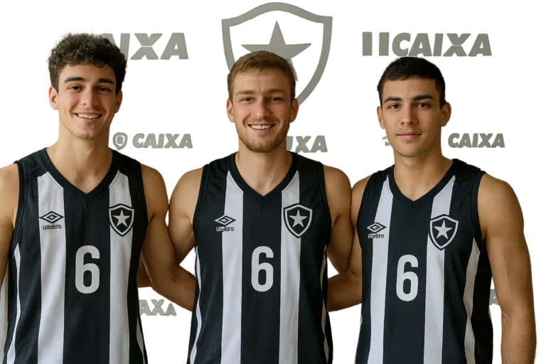 Botafogo anuncia Vithinho Lersch, Pedro Nunes e João Pedro Demétrio para o NBB CAIXA 2026/27