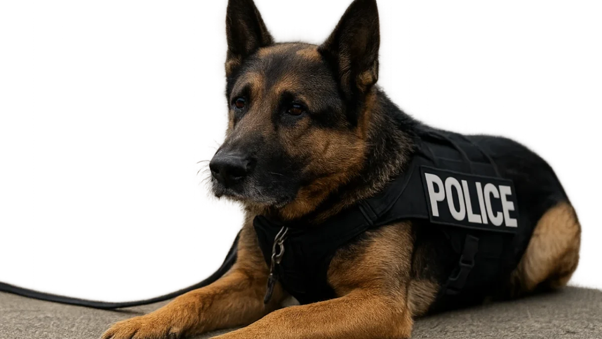 Cão policial Kylo é morto a tiros em seu último plantão antes da aposentadoria em Portland
