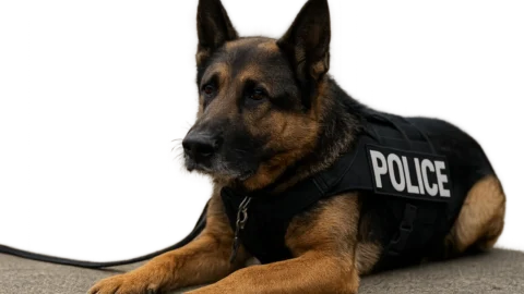 Cão policial Kylo é morto a tiros em seu último plantão antes da aposentadoria em Portland