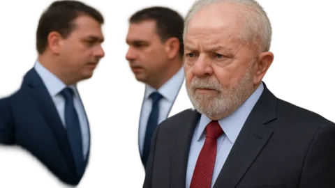 Entorno de Lula fica em alerta após transmissão ao vivo de Tarcísio com Flávio Bolsonaro