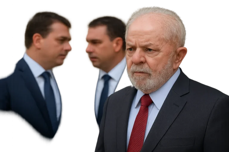 Entorno de Lula fica em alerta após transmissão ao vivo de Tarcísio com Flávio Bolsonaro