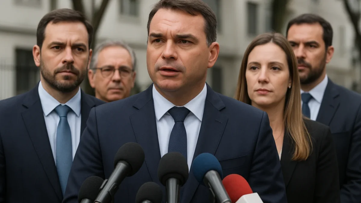 Equipe de Flávio Bolsonaro aposta que liderança no 1º turno pode garantir apoio do centrão