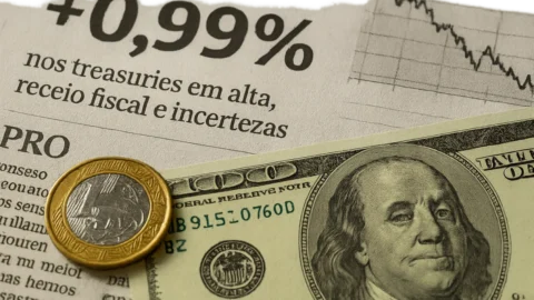 Ibovespa cai 0,99% com Treasuries em alta, receio fiscal e incertezas eleitorais; dólar chega a R$5,19