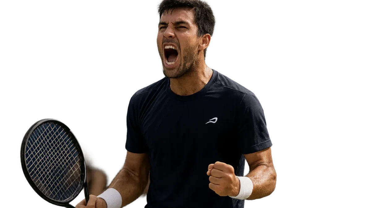 Igor Marcondes salva dois match points e vence Timo Legout por 2 a 1; avança à final em San Diego