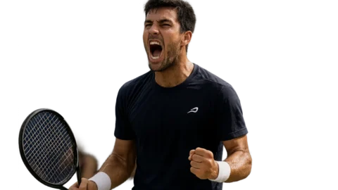 Igor Marcondes salva dois match points e vence Timo Legout por 2 a 1; avança à final em San Diego