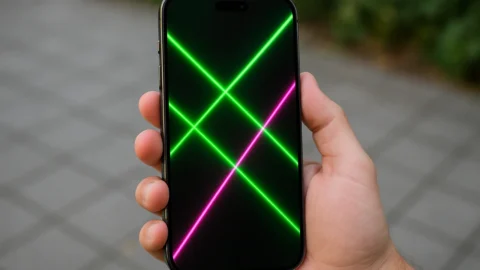 Linhas verdes e rosas aparecem em telas do iPhone 18 Pro poucos dias após chegada ao mercado