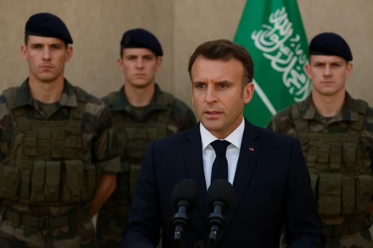 Macron anuncia envio de tropas e sistemas de defesa à Arábia Saudita para proteger infraestrutura de energia