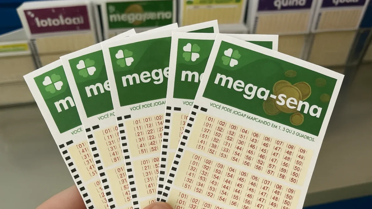 Mega-Sena (concurso 3.063) tem prêmio estimado em R$ 45 milhões neste domingo (27)
