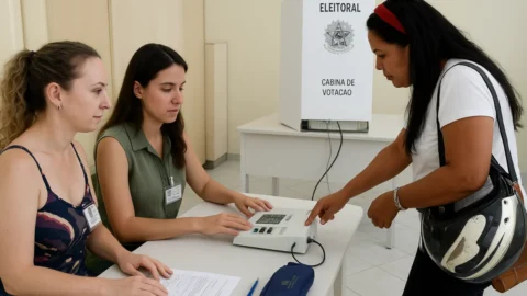 Mesários devem usar CPF como chave Pix para receber auxílio‑alimentação nas Eleições 2026