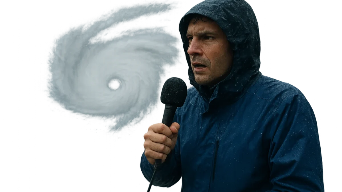 Meteorologistas entram no olho do furacão Polo; vídeo registra intensidade de categoria 5