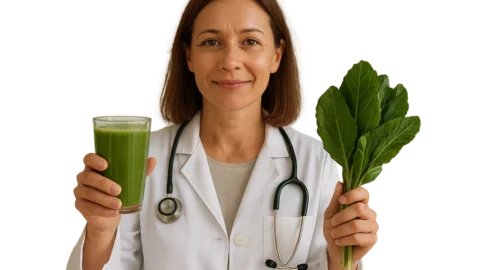 Nutricionista ensina suco verde para reduzir inchaço e colaborar com a saúde do fígado