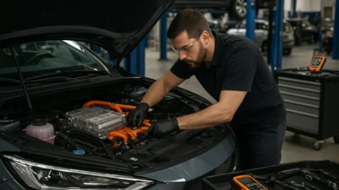 Oficinas ficam para trás apesar do crescimento de carros elétricos e híbridos no Brasil