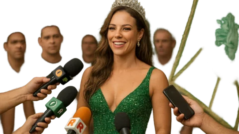 Paolla Oliveira é anunciada rainha de bateria da Imperatriz; veja o que aconteceu desde o anúncio