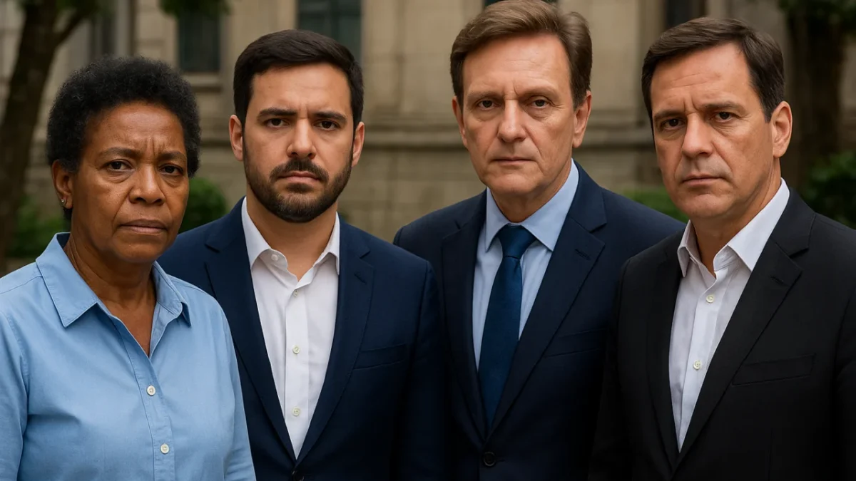 Pesquisa no RJ mostra empate técnico entre Benedita, Jordy, Crivella e Pedro Paulo na disputa ao Senado