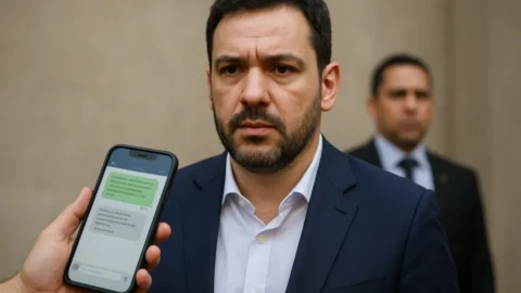 PF diz que mensagens e transferência de R$10 mil indicam pedido de proteção do PCC a Daniel Vorcaro na prisão