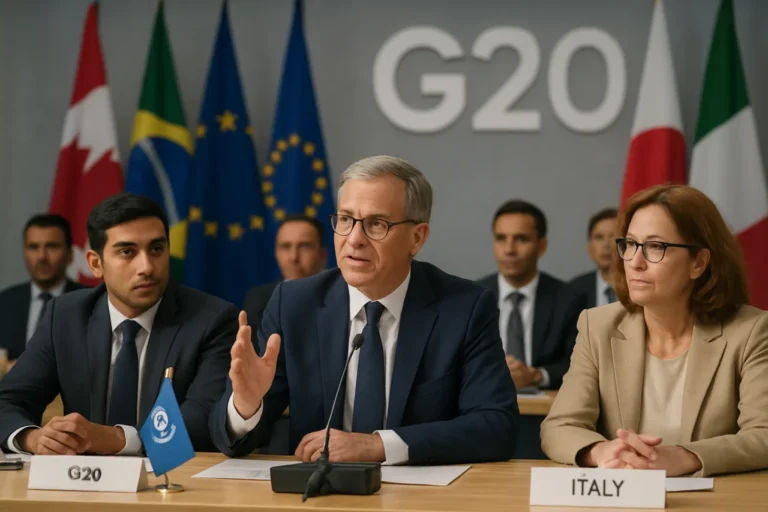 PIB do G20 desacelera para 0,7% no 2º trimestre de 2026, diz OCDE