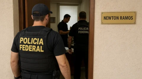 Polícia Federal realiza operação no gabinete do desembargador Newton Ramos, do TRF-1