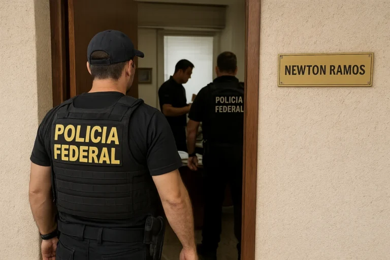 Polícia Federal realiza operação no gabinete do desembargador Newton Ramos, do TRF-1