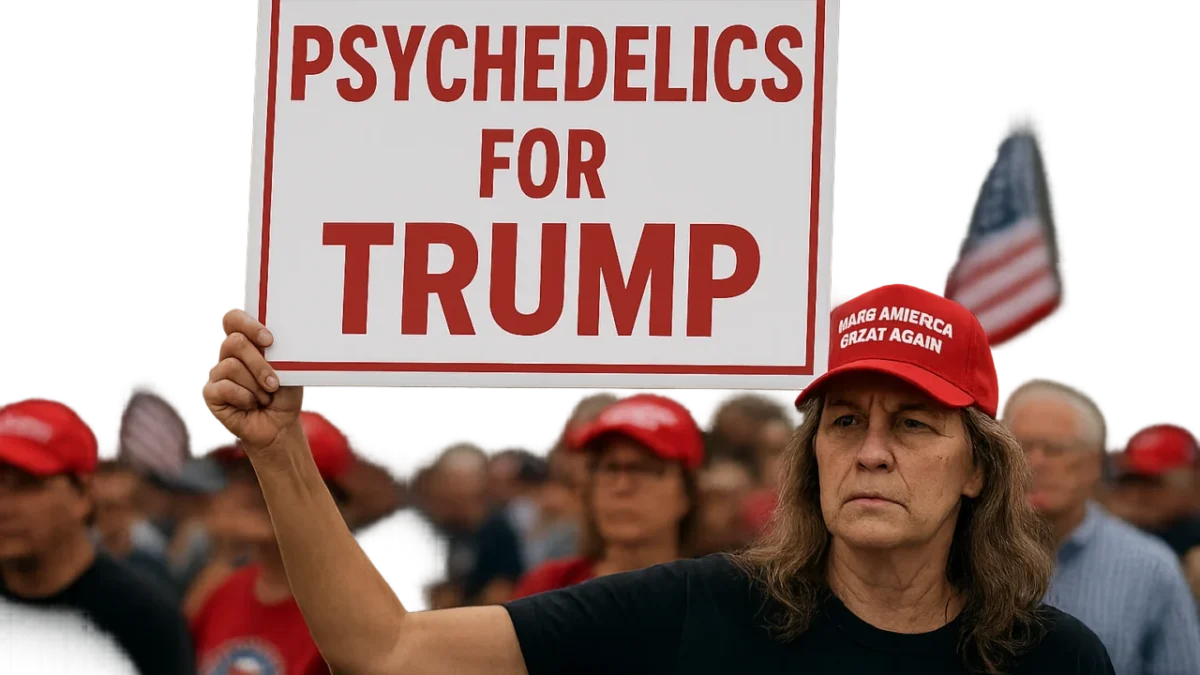 Por que parte da base trumpista passou a apoiar terapias com psicodélicos nos EUA
