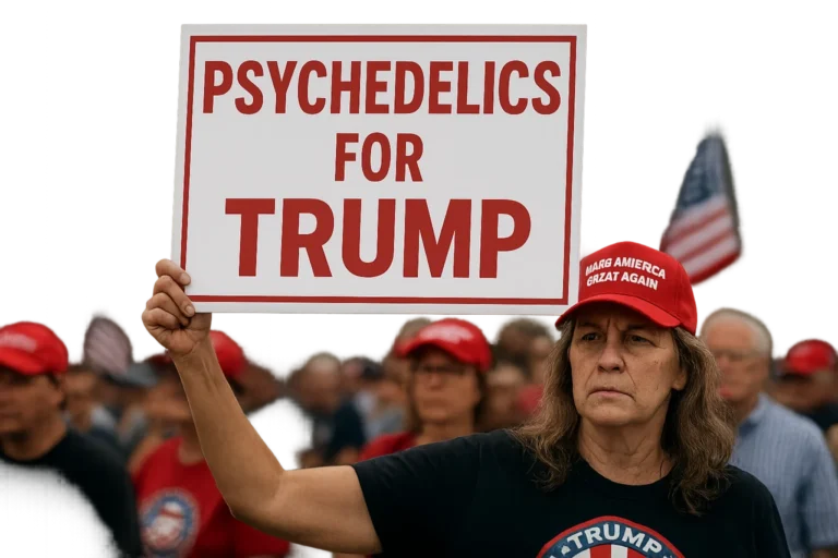 Por que parte da base trumpista passou a apoiar terapias com psicodélicos nos EUA
