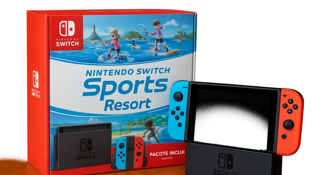 Pré-venda no Brasil: pacote do Nintendo Switch 2 com Nintendo Switch Sports Resort