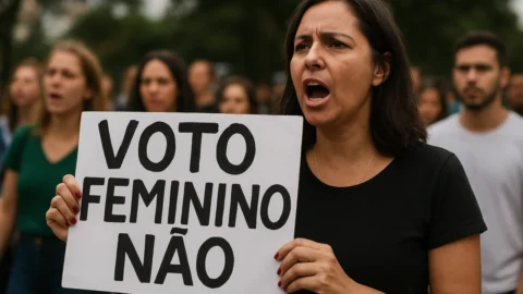 Rede de influenciadores articula ofensiva contra o voto feminino no Brasil; magistrada critica iniciativa