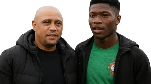 Roberto Carlos elogia Nuno Mendes: ‘Pode ser melhor que eu’