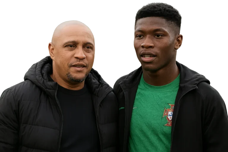 Roberto Carlos elogia Nuno Mendes: 'Pode ser melhor que eu'
