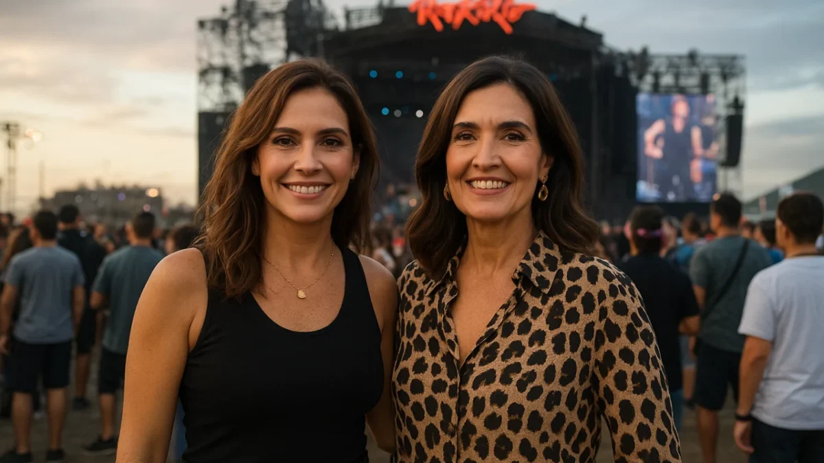 Rock in Rio 2026: Deborah Secco e Fátima Bernardes entre famosos; Maroon 5, Twenty One Pilots e Zara Larsson se destacam