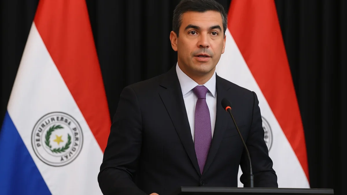 Santiago Peña convida empresários brasileiros a investir no Paraguai e participar do Summit em Assunção (12–13 de novembro)
