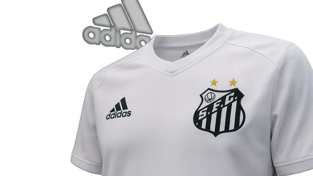 Santos fecha acordo com Adidas a partir de 2028 e mira até R$ 250 milhões com novos uniformes