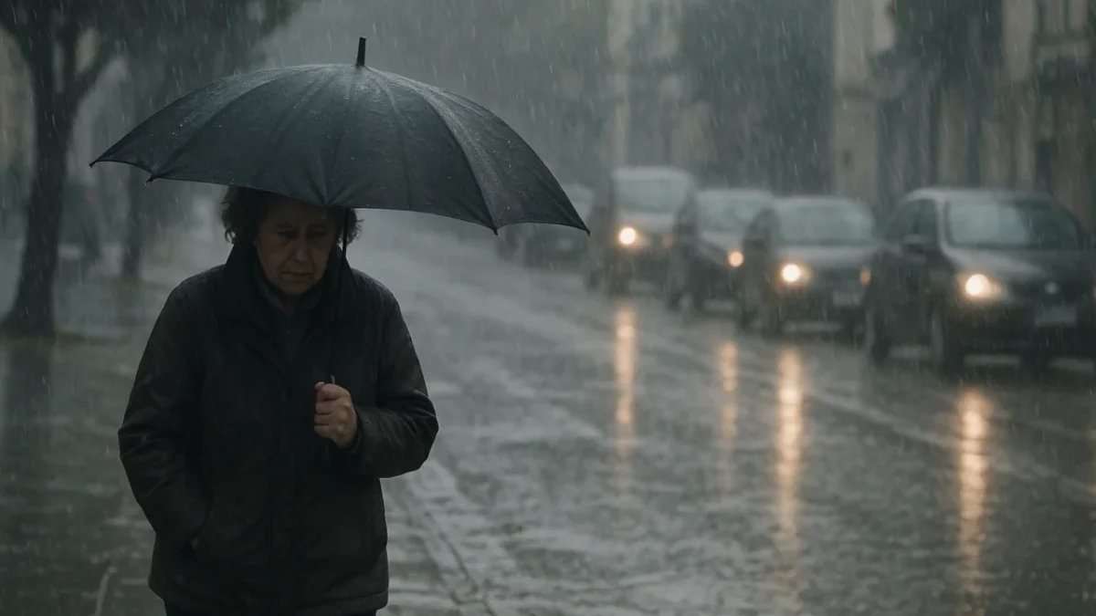 Segunda quinzena de setembro começa com chuva forte, temporais e queda de temperatura; ar polar avança