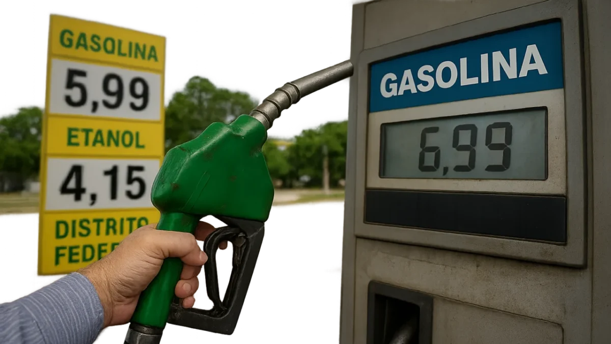 Senacon identifica aumento abusivo no preço da gasolina em postos do Distrito Federal