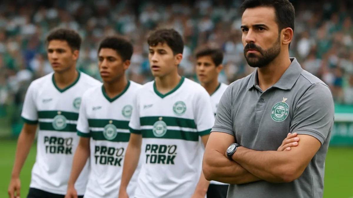 Tiago Real mira nos ‘garotos de 2007’ do Coritiba para estrear como titular na Série B