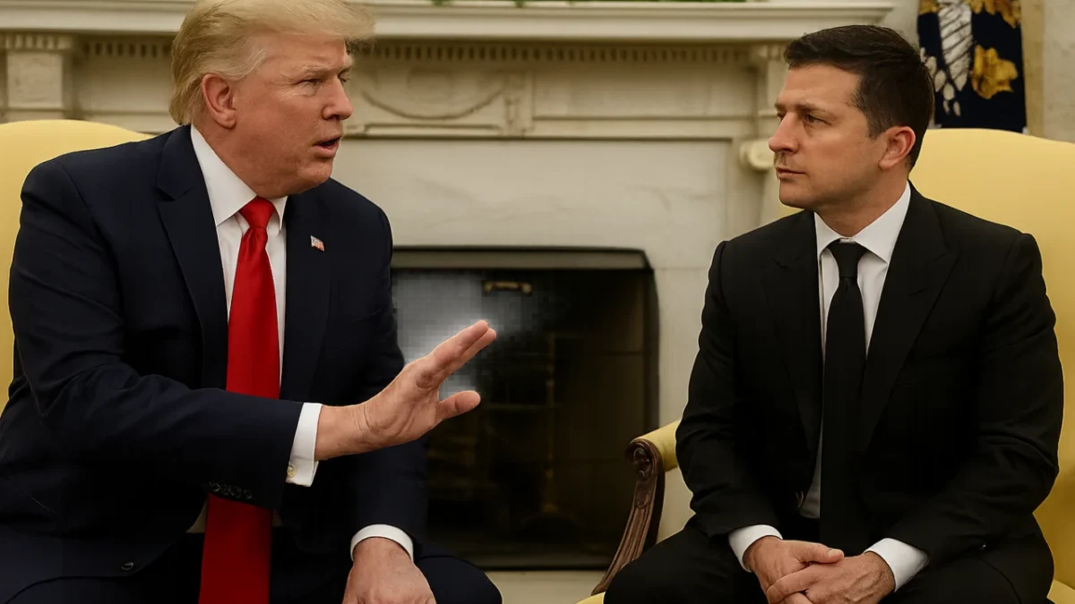 Trump pede a Zelensky para interromper ataques a refinarias e rotas de diesel na Rússia