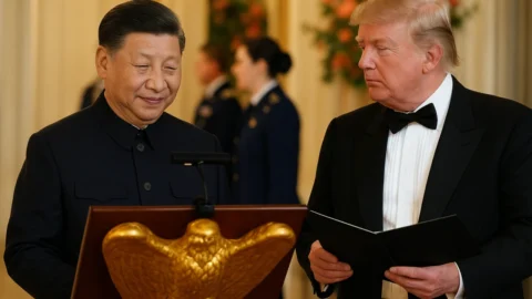 Xi diz que EUA e China chegaram a entendimentos em várias questões após reunião com Trump em Washington