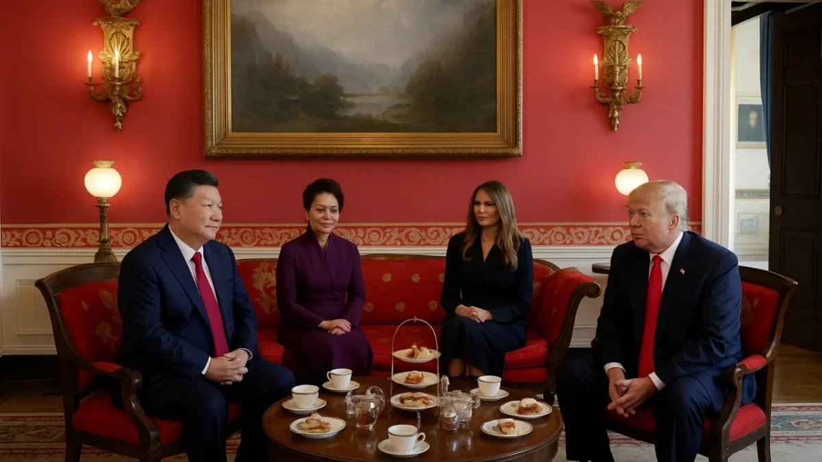 Xi Jinping encerra visita de Estado aos EUA após encontros com Trump em Washington