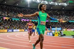 Alison dos Santos concorre ao prêmio de melhor atleta do ano da World Athletics após temporada histórica nos 400m com barreiras
