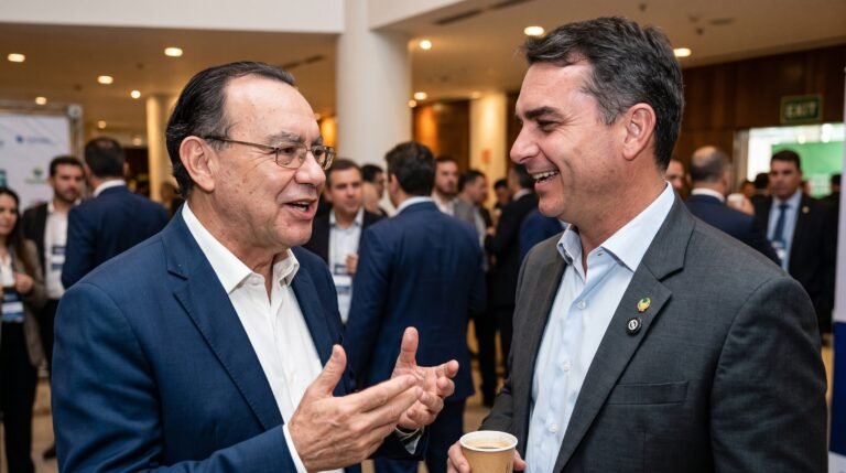 Após conversa por videochamada, Augusto Cury decide apoiar Flávio Bolsonaro na disputa pela presidência do país