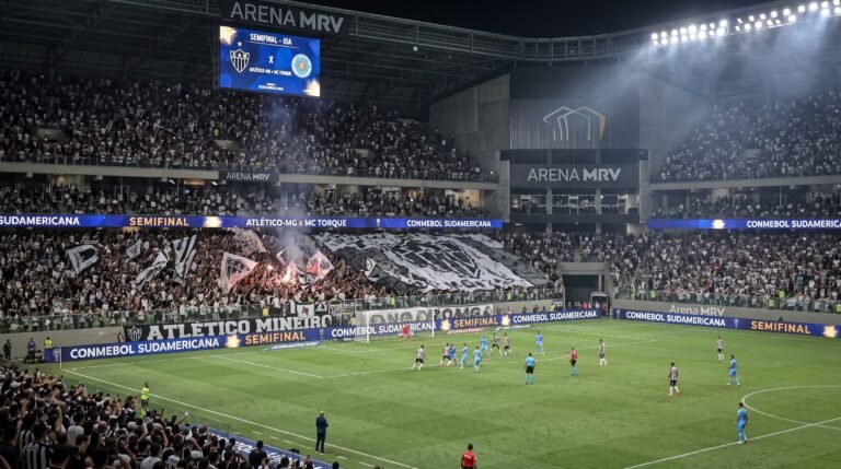 Atlético e Montevideo City Torque disputam jogo de ida da semifinal da Copa Sul-Americana na Arena MRV com expectativa de grande público