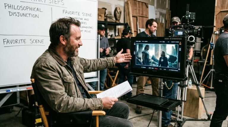 Avatar Os Sete Refúgios Roteirista revela cena favorita nos bastidores da serie e disjunção filosófica