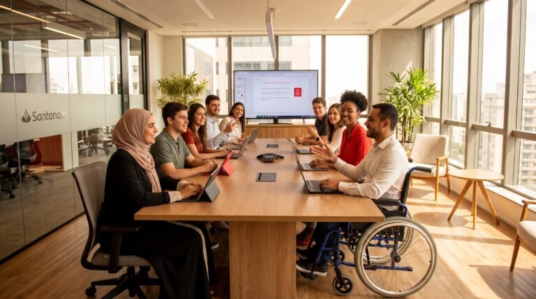 Banco Santander abre processos seletivos com 366 vagas de emprego para jovens talentos e profissionais experientes em diversas areas e regioes do Brasil
