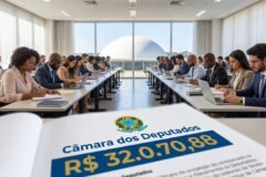 Câmara dos Deputados abre concurso público com vagas imediatas e salário até R$ 32.070,88 para analistas legislativos