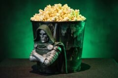 Cinemark revela itens colecionáveis e balde de pipoca temático do Doutor Destino para a estreia altamente aguardada de Vingadores Doomsday nos cinemas