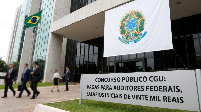 Controladoria Geral da União (CGU) abre novo concurso público com vagas para auditores federais e salários iniciais de R$ 20.000,00
