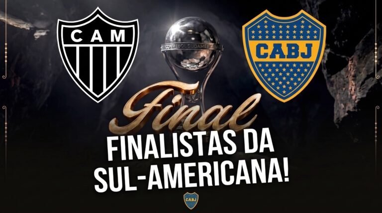 Decisão histórica na Sul-Americana Atlético-MG enfrenta o Boca Juniors em estádio modernizado na Colômbia