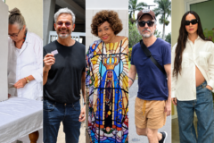 Famosos vão às urnas nas eleições de 2026 e chamam atenção com looks básicos, peças brancas e mensagens políticas nas redes sociais