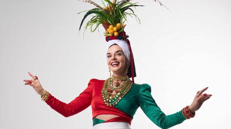 Giovanna Lancellotti revela conexão emocionante com Carmen Miranda através do carnaval e detalha preparação intensa para a cinebiografia