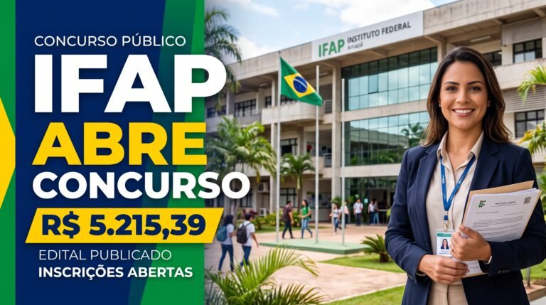 IFAP Abre Concurso Público com Vagas para Técnico Administrativo em Educação, Salários de até R$ 5.215,39
